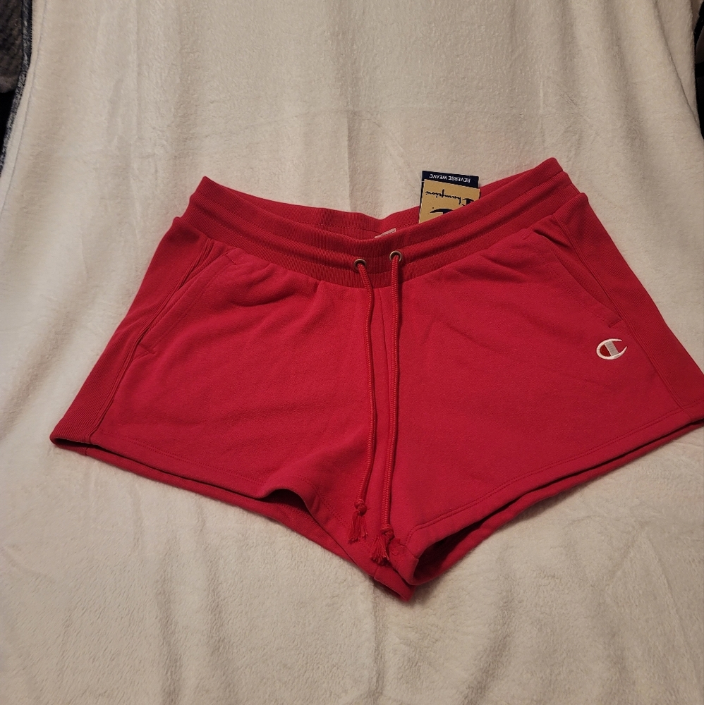 Champion Women's Red Athletic Shorts